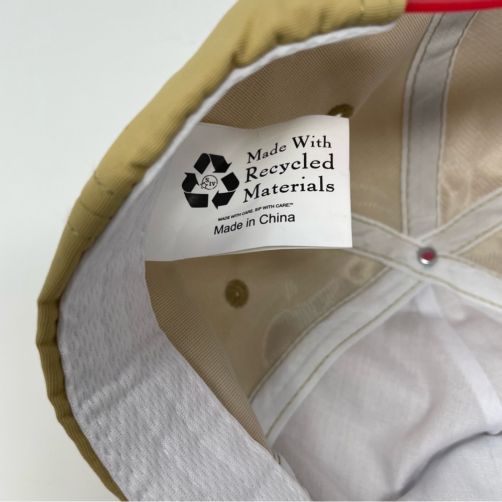Beige Rope-Trim Baseball Cap - Picture 9 of 10